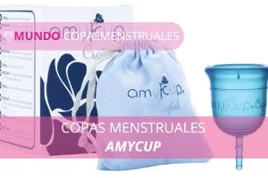 ¡No más desastres! Utiliza la Copa Menstrual Amycup.