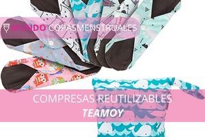 Compresa menstrual reutilizable Teamoy: Comodidad, seguridad y frescura para los días de regla.